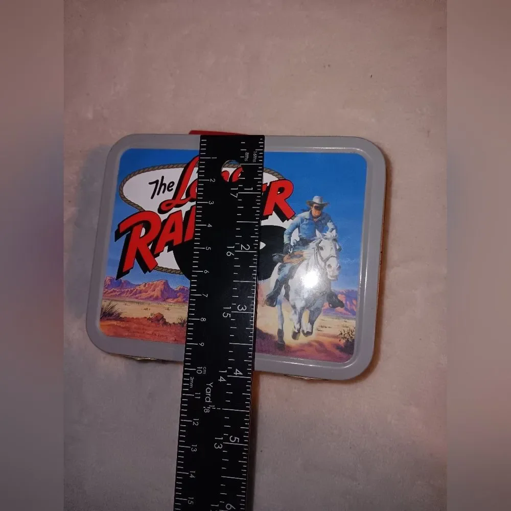2001 Vintage General Mills Lone Ranger Mini Lunch Tin Pre-owned